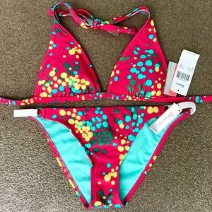 Raisins Swim - NWT Raisins Pink 2 Piece Bikini Swimsuit Raisins Swim - NWT Raisins Pink 2 Piece Bikini Swimsuit